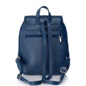 Rucsac dama din piele naturala DiAmanti Giuseppe Albastru Inchis